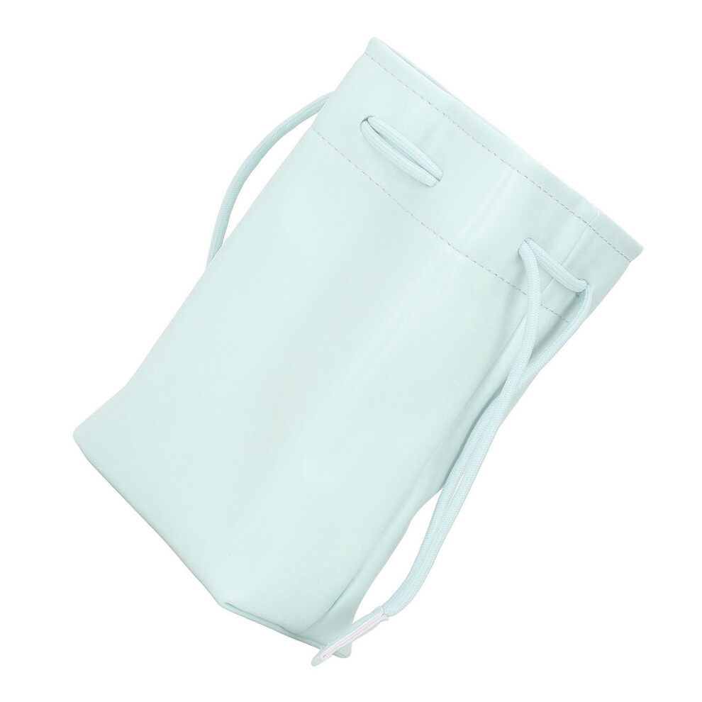 Pu Leather Drawstring Pouch For Camera & Film, Waterproof, 11.5X7.5x19.5cm Green 5051376526699