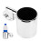 Chrome Adjustable Handlebar Cup Holder for ATV Motorcycle Universal 22-32mm 11