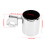 Chrome Adjustable Handlebar Cup Holder for ATV Motorcycle Universal 22-32mm 5