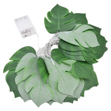 Waterproof 6m Artificial Plant LED String Lights with Battery Box