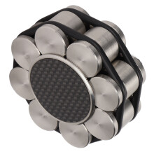 Improve Audio Quality: Stainless Steel Turntable Clamp for Vinyl LPs