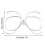 Universal Ski Goggle Prescription Insert - Flexible & Durable Frame 7