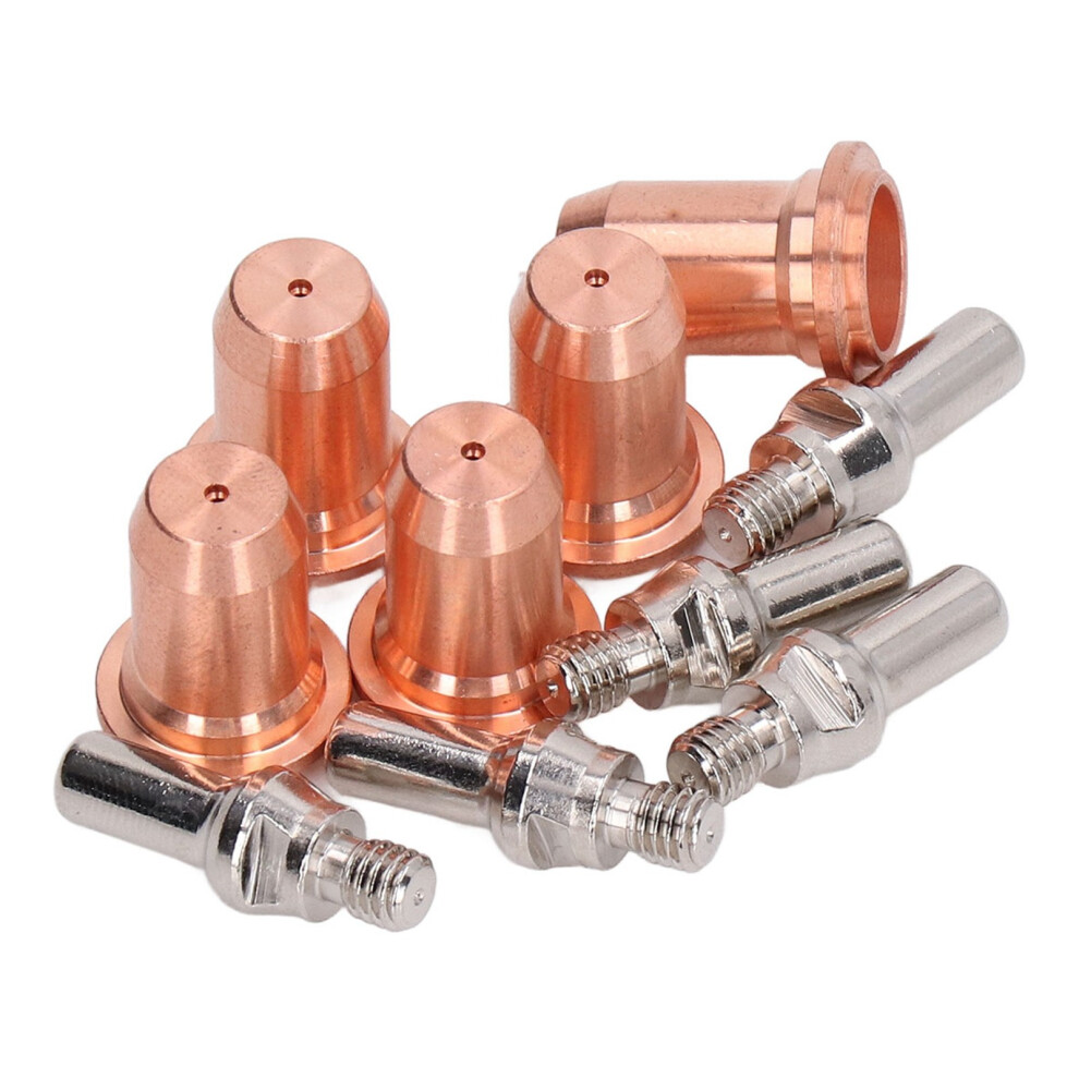 10Pcs Copper Electrode Nozzle For Pt-60 Plasma Cutter Torch 7631376530179
