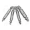 4Pcs Drill Bit Screw Extractor Kit - Easy Damaged Bolt Remover Set 1
