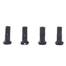 Spoke Nipples 38 Black Spoke Caps, 14G 12mm Steel Bicycle Spoke Wheel Joints for Mountain Bikes