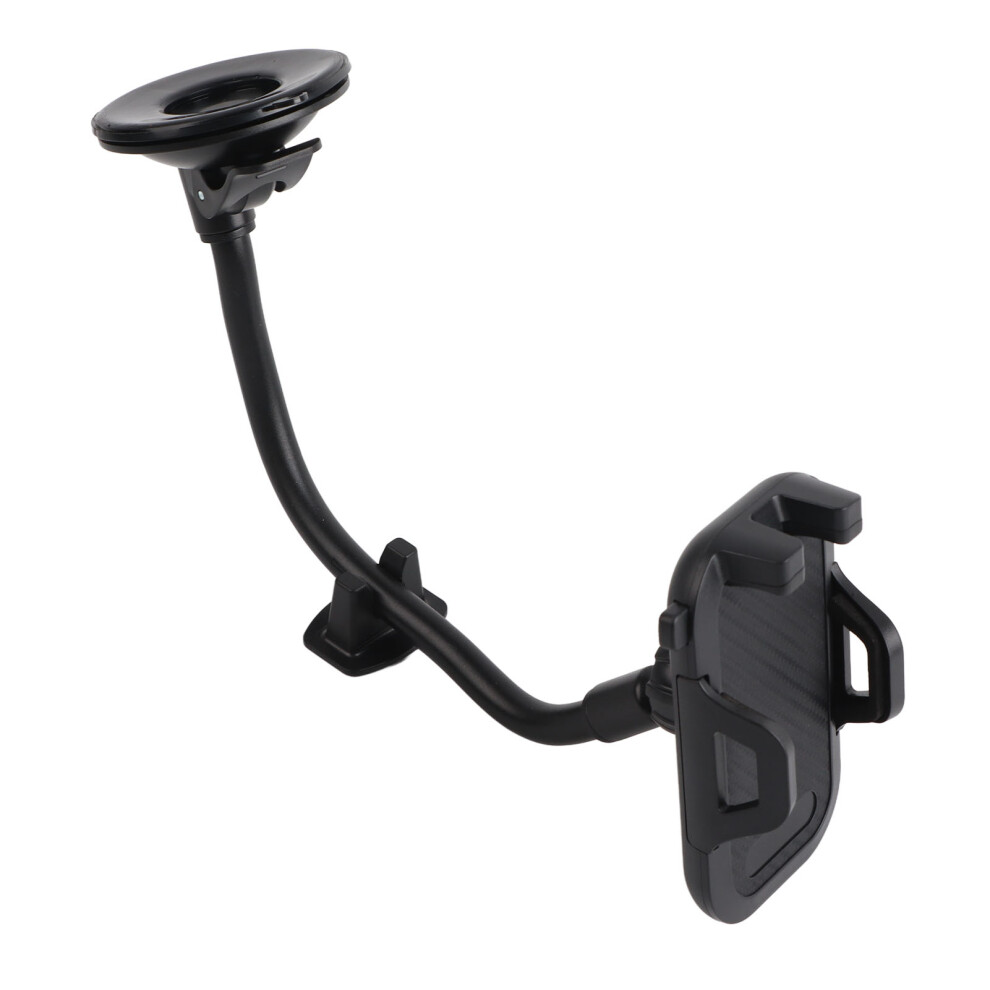 Windshield Dashboard Car Mount With Anti Shake Stabilizer, 360 Degree Rotation Universal Car Phone Holder Featuring Strong Long Flexible Arms And 9138057512205