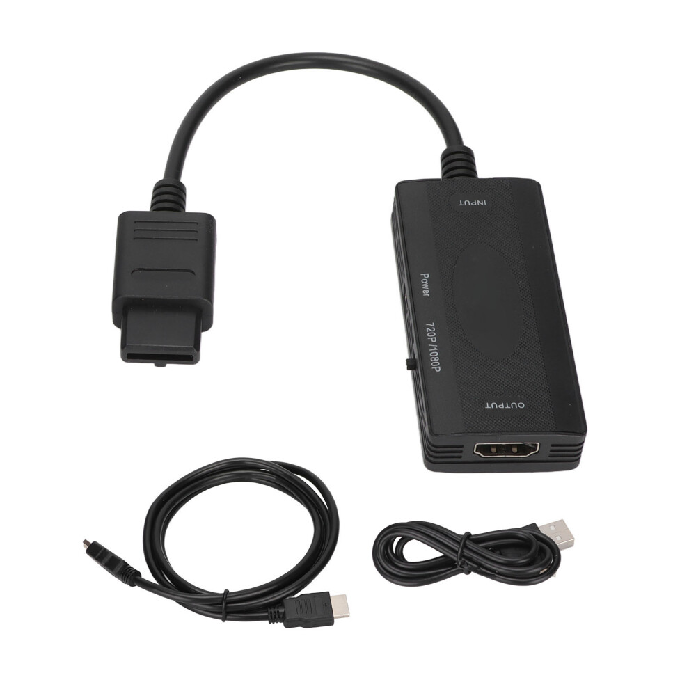 Av To Hdmi Adapter, Convert Analog Rgb Signals To Digital Hd Multimedia Interface Signals For Plug And Play Working Stability 9159805656989