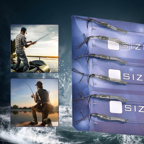 High-Performance Fishing Leaders, Designed for Sharp Baitholder Hook Compatibility, Stainless Steel Wire Ensures Unmatched Durability 2