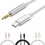 Καλώδιο Aux σε USB C, καλώδιο USB Type C σε υποδοχή ήχου 3,5 mm με επιχρυσωμένες υποδοχές και 4