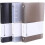 Loose Leaf Binder Protector for School Use, PVC Binder Covers Round Ring Binder with Snap Button Closure and High Capacity Design, Refillable 5