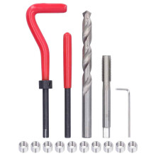 Wire Thread Inserts Set High Speed Steel Material Automotive Repairs Thread Repair Kit Sturdy And Durable Restoring Damaged Threads Installation Tool