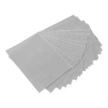Nastro di riparazione per finestre e porte in fibra di vetro, 20 pezzi, patch autoadesivi per reti