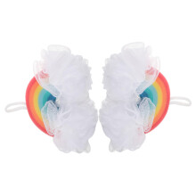 2pcs Cartoon Bath Brush Set for Kids, Soft Shower Sponge for Boys and Girls, Fun Bathing Accessories
