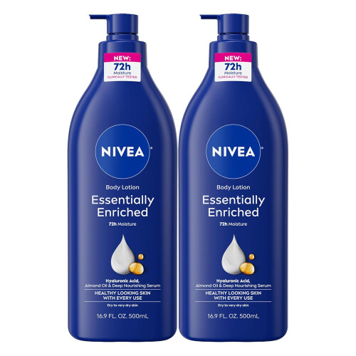 NIVEA NIVEA Essentially Enriched Body Lotion Pack of 2