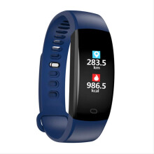 Bluetooth Fitness Tracker with Color Screen, Health Monitoring Smart Bracelet for Android and iOS