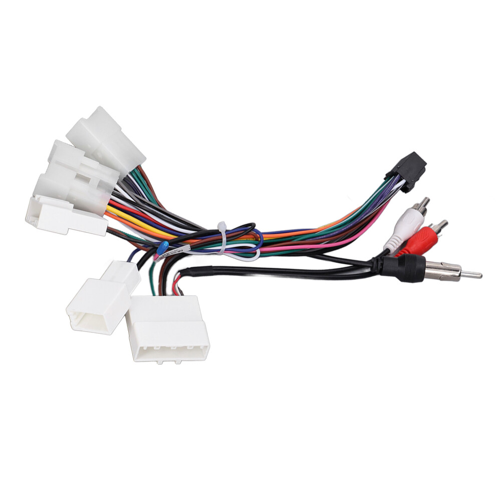 Car Stereo Wiring Harness Adapter With Reversing Line For Android Navigation 5071376536658