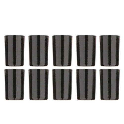 10 PCS Golf Iron Rubber Sleeve Black .370 Diameter