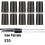 10 PCS Golf Iron Rubber Sleeve Black .370 Diameter 7