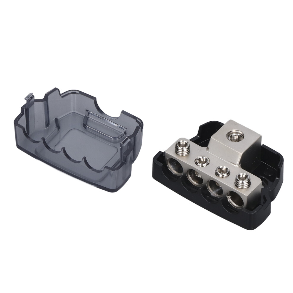 4 Port Power Distribution Block For Car Audio Amplifier Fuse Holder 9361376537356