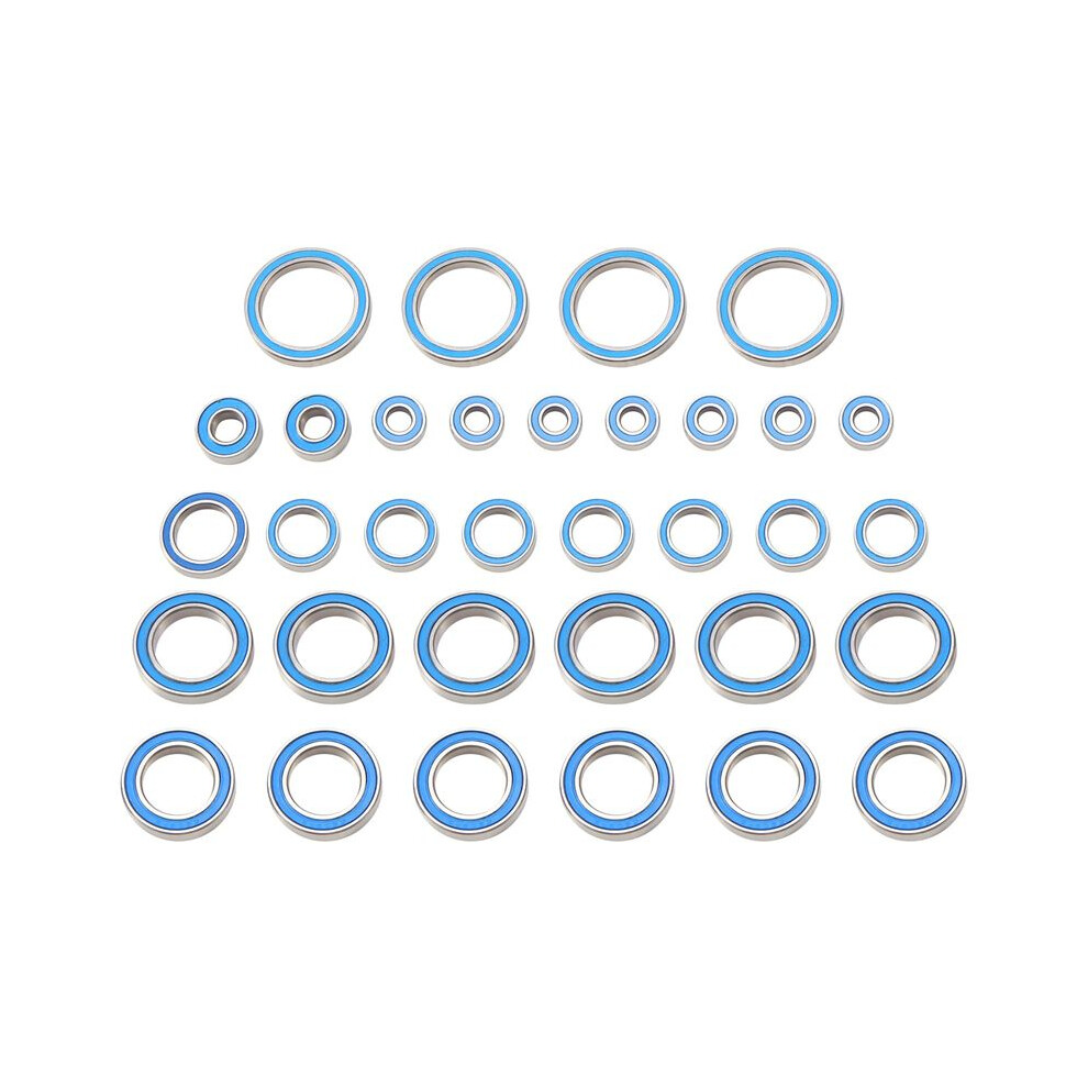 33Pcs Rubber Sealed Bearing Kit For 1/5 X-Maxx Xmaxx 8S Rc Car Upgrades Parts Accessories 6033930255404