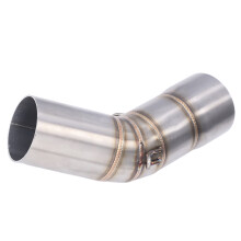 Edelstahl-Motorrad-Auspuff Mittelstück für ZX6R 2008–2021