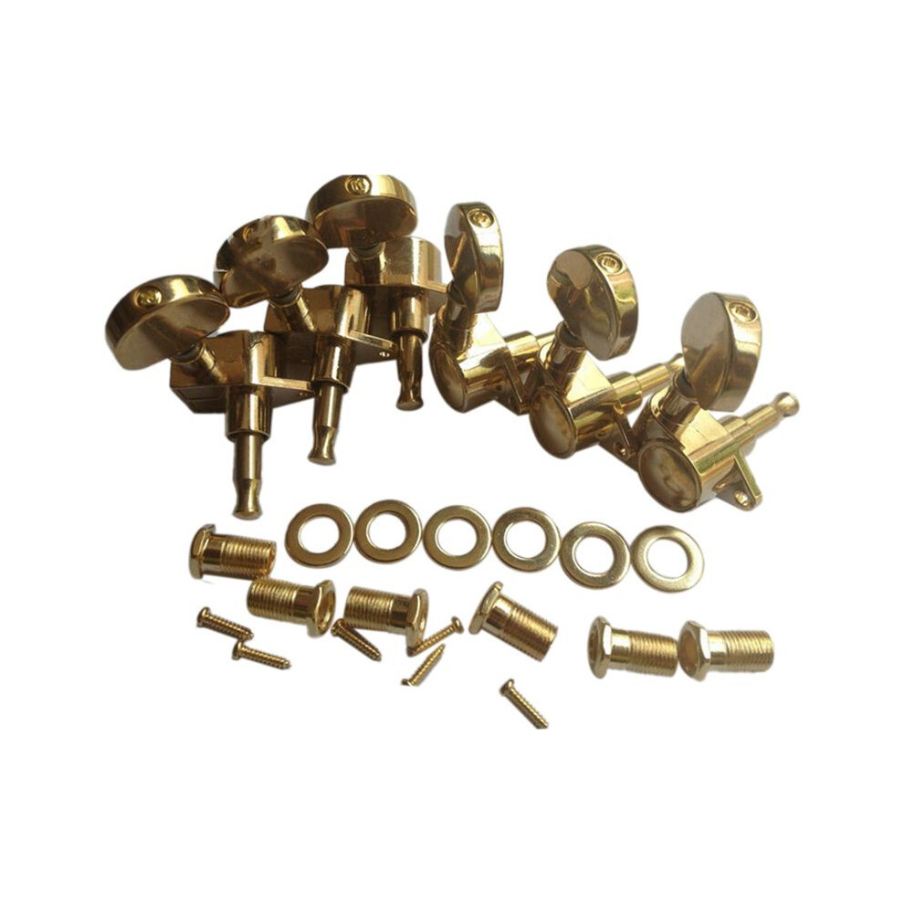 6Pcs Grade Guitar String Knob For Grover String Winder Tuners Machine Heads For Acoustic Electric Guitar 6034022199286