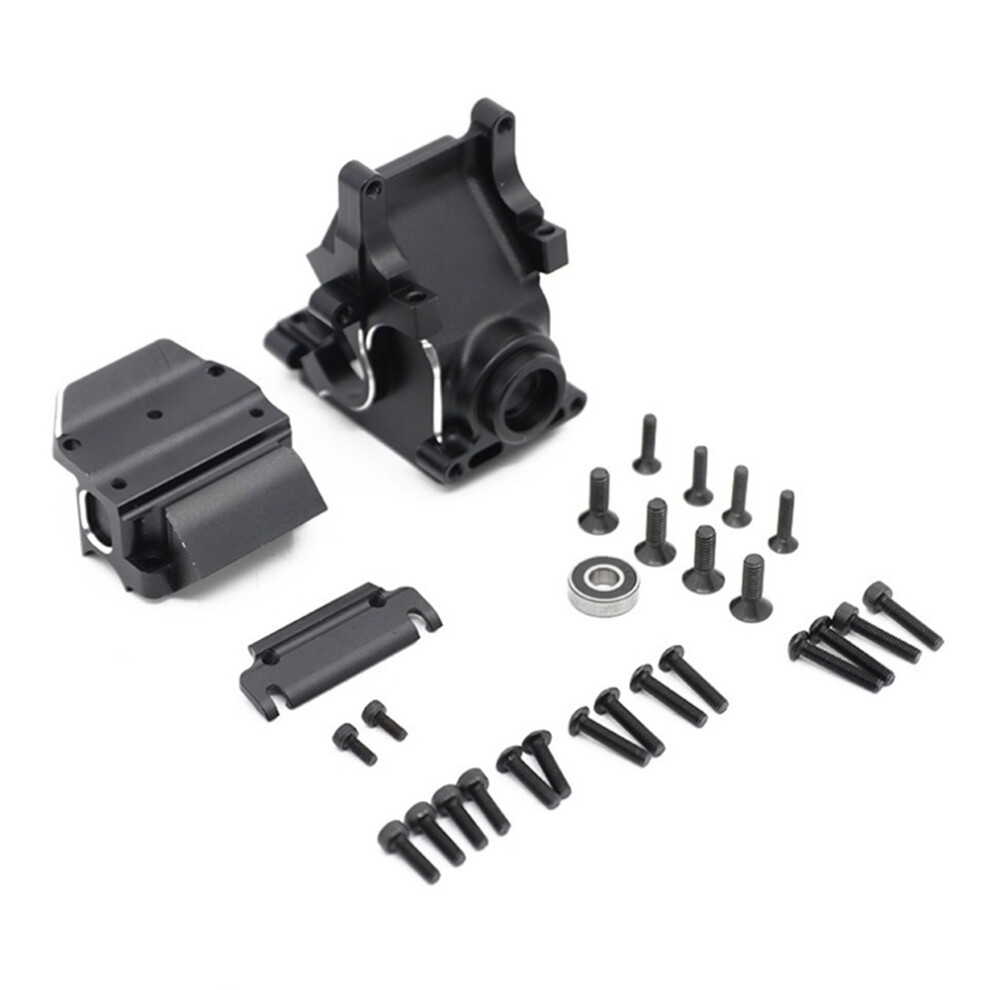 Metal Gearbox Case For Arrma 1/8 Kraton Outcast Notorious Typhon 1/7 Infraction Mojave Limitless 6S Blx Parts, Black 6032052705705