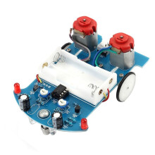 Oefenen Solderen Leren Elektronica Kit Car Project Kits Volgen RCar DIY Kit DIY Elektronische Kit