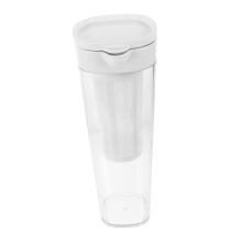 Water Filter Pitcher with Removable Mesh for Cold Drinks and Juice, Easy Clean and Ergonomic Grip