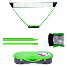 Volleyball Net Folding Badminton Net Portable Backyard Sports Net Adjustable Height For Family Games
