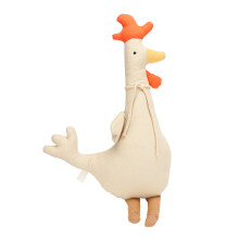 Weiche Baumwoll-Cartoon-Hühnchen- Puppe, 54 cm Hahn-Spielzeug für Kinder &amp; Dekoration