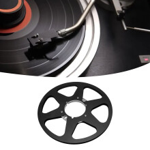 10 Inch Aluminum Alloy Tape Reel for 1/4 Inch Audio Recording, Black