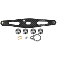 Durable Butter Smooth Carbon Handle Replacement For Fishing Reels More Torque With Less Effort Featuring Sufficient Accessories And Compatible For