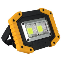 Battery Powered LED Light, Magnetic LED Light with Cordless Flood Lights Design, Portable Work Light for Outdoor Camping Hiking Emergency Car