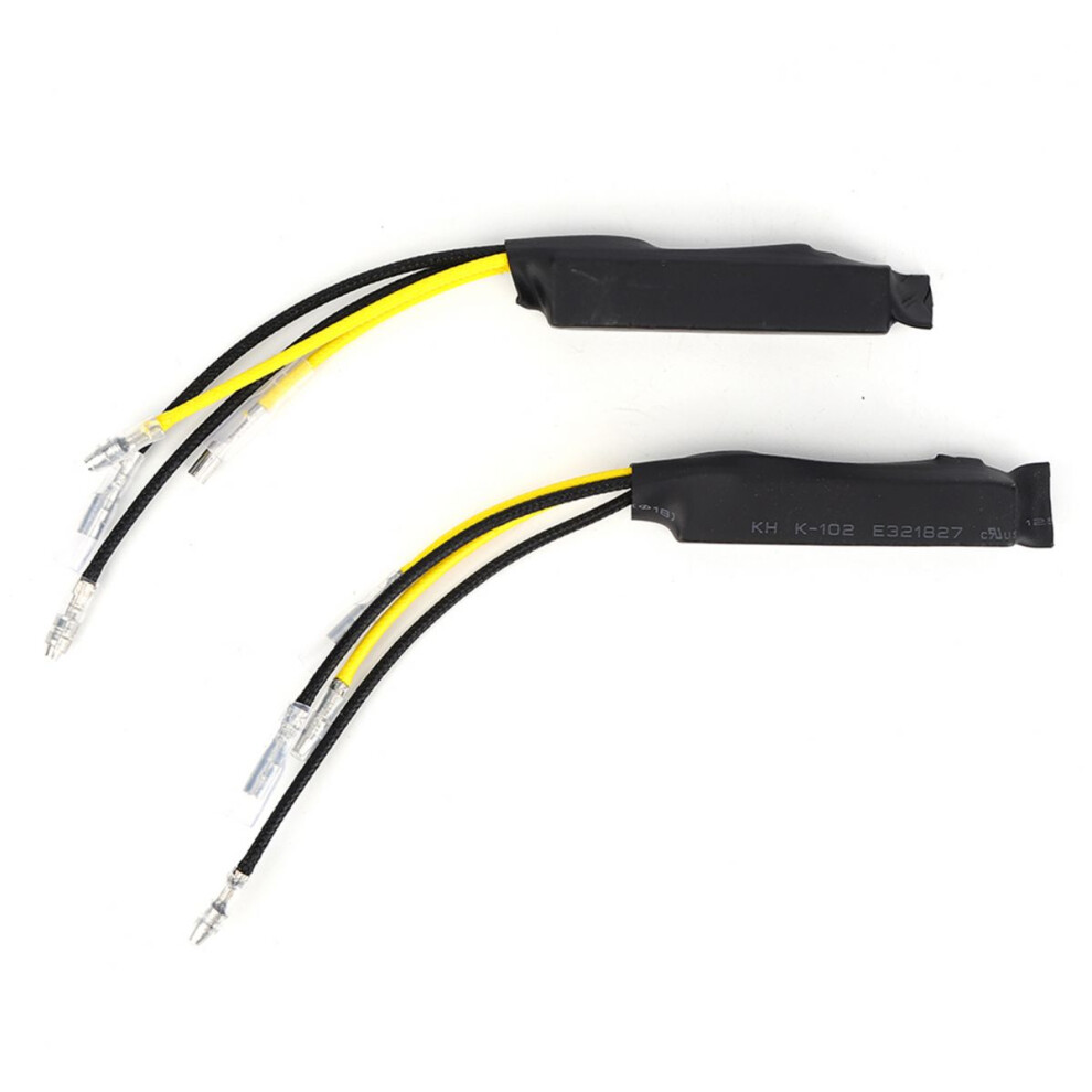 Led Flasher For Motorbike Turn Signal Adaptor Stabilises Led Indicator Flash Rates Motorcycle Turn Signal Indicator Resistor Bullet Connectors 9004841820187