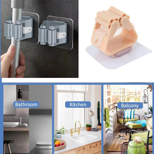 Storage Rack for Home Space Saving Design, Wall Mounted Storage Racks with Waterproof Design, Multi-purpose Organizer for Kitchen Bathroom Garage 2