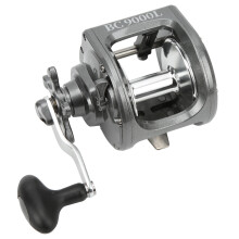 BC9000L Metal Trolling Drum Reel 3.6:1, 7/14 Resistance, Left-Handed
