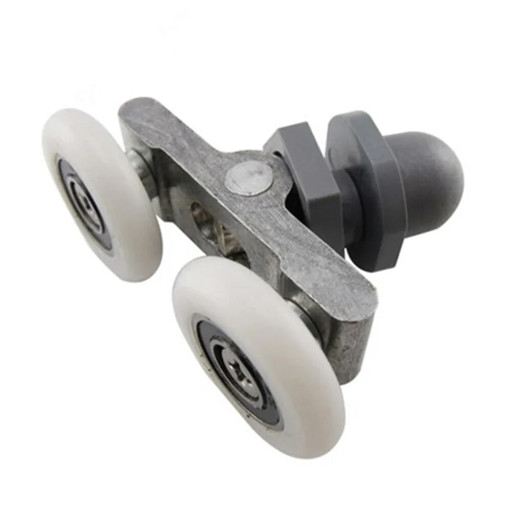 Glass Sliding Door Swinging Double Wheel Pulley Bearings Rollers Runners Wheels 19/23/25/27Mm For Shower Cabins 2Pcs 9382693447319