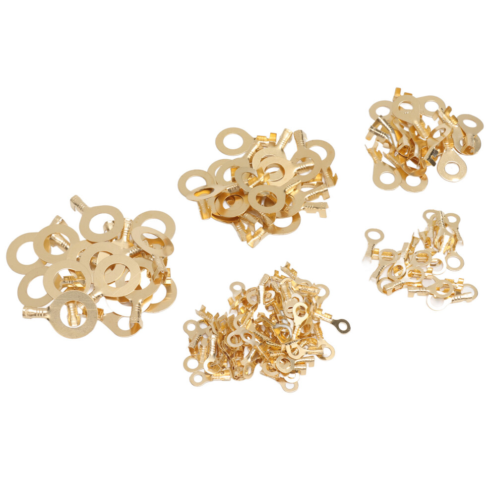 150-teiliges Ringkabelschuh-Sortiment aus Messing,