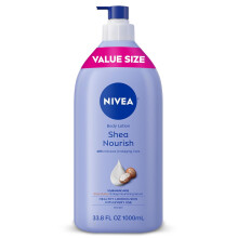NIVEA Shea Nourish Body Lotion,33.8 Fl Oz Bottle