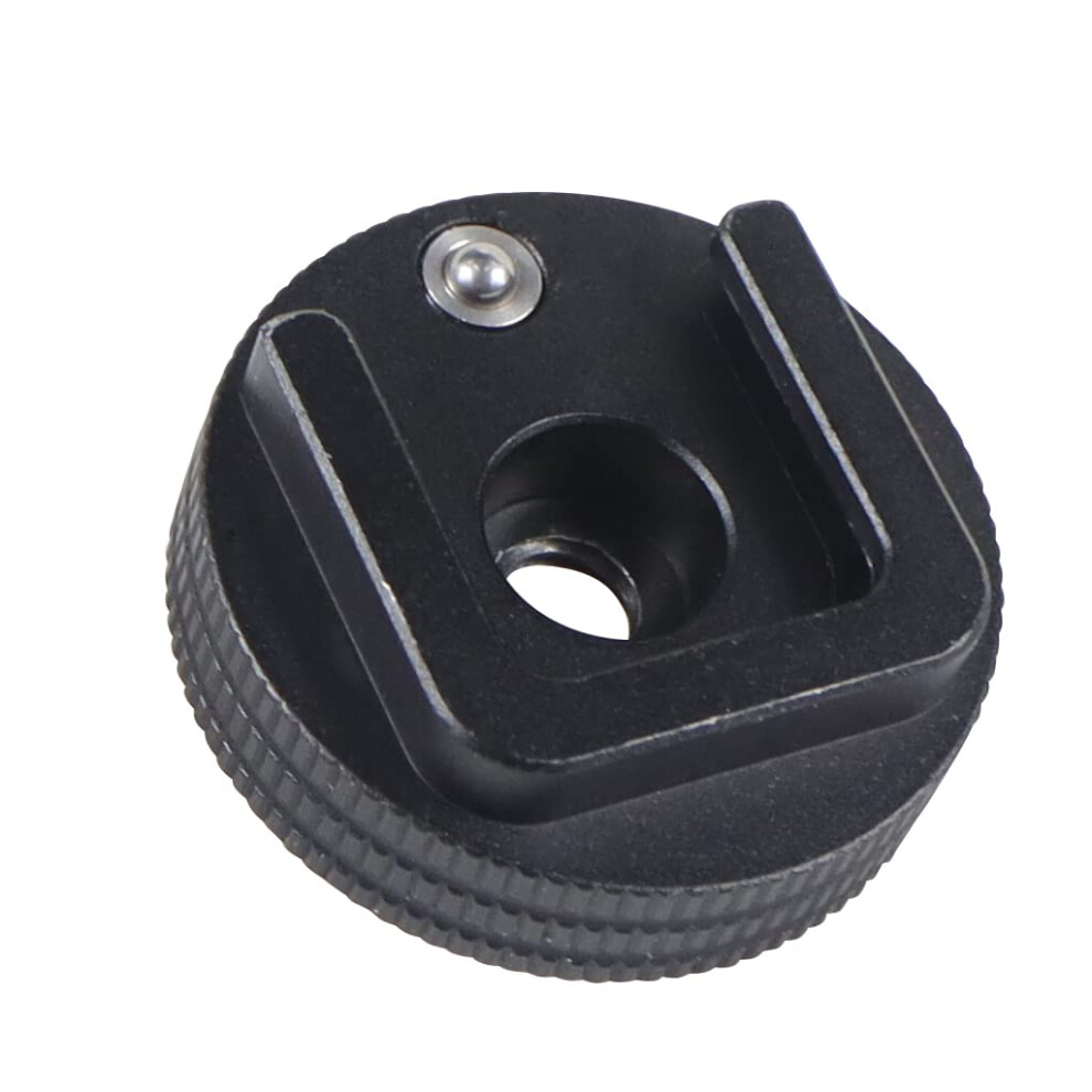 Cold Shoe Mount Adapter For 1/4Inch Thread Reversing Locking Expansion Mount, Slr Camera Cage And Tripod 9382693447630