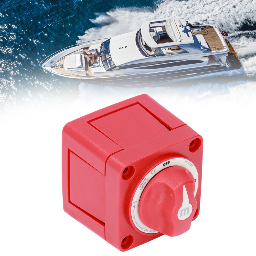 Marine & Automotive 300A Battery Switch 3 Position Dual Circuit Power Isolator 8481376543803