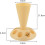 Pastry Bag Stand with Icing Tip Holder Shelf for Cake Decorating and Baking Tools Set 2