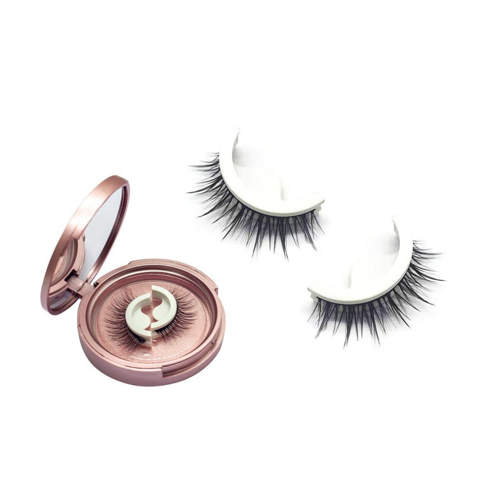 Waterproof Reusable False Eyelashes - No Liner or Adhesive Required