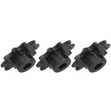 Steel Sprockets 3 Piece Drive Gear Set 8mm Pitch 6mm D Hole 10T