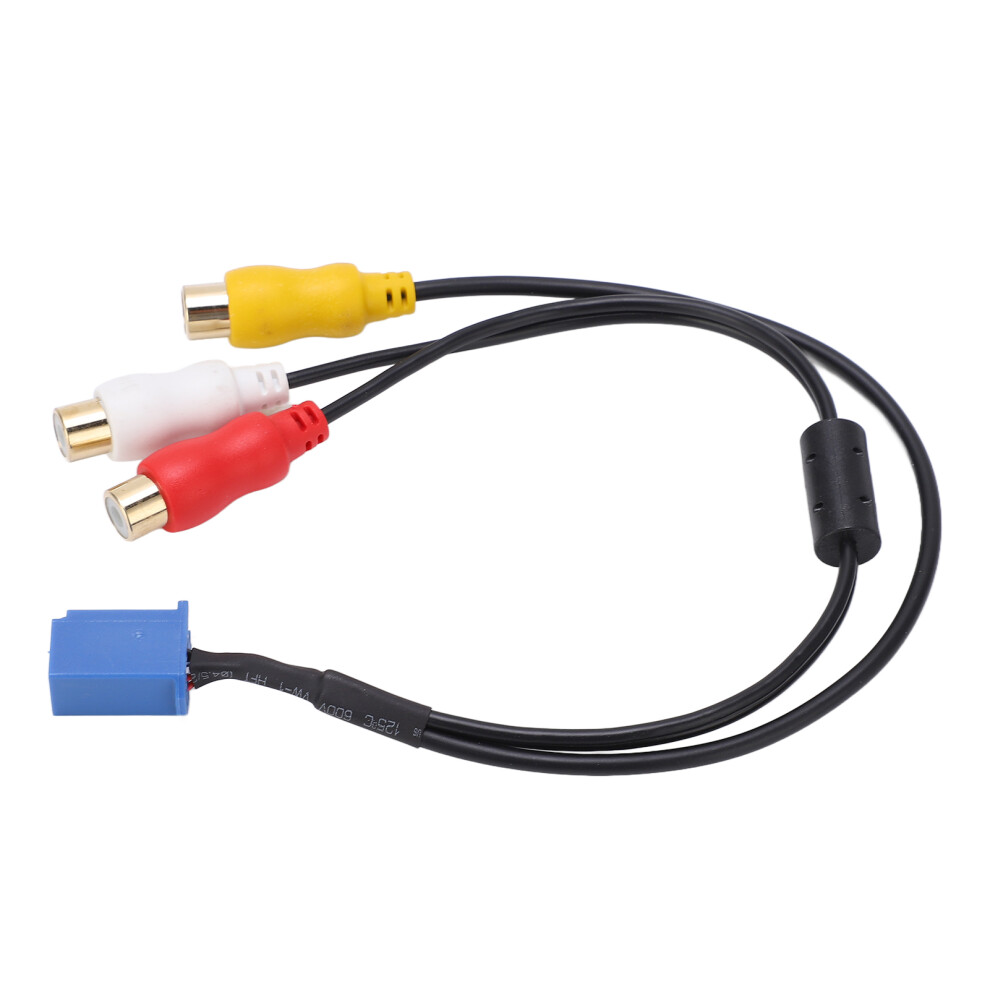 6 Pin Av 3040 Car Rca Cable Adapter For Dvd Navigation Headunit 6941376548182