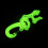 Diving Hose Clips 3Pack, Glow In The Dark With Snap Hooks, For Secure Octopus Storage 2