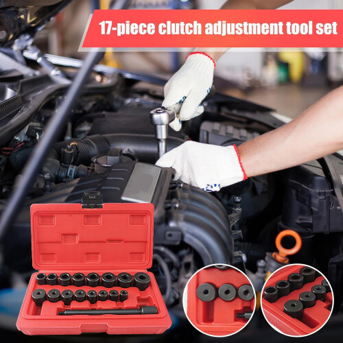 Universal Clutch Alignment Tool Set with Precision Adjustment for Car  and Storage Case 2