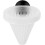 Automatic Fish Feeder Cone Shape Aquarium Worm Dispenser with Secure Suction Cup 7cm White 1