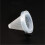 Automatic Fish Feeder Cone Shape Aquarium Worm Dispenser with Secure Suction Cup 7cm White 3